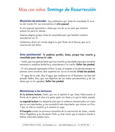 Domingo de Resurrección. Ciclo A