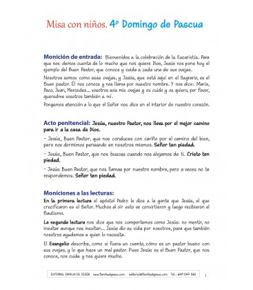 4º Domingo de pascua. Ciclo A