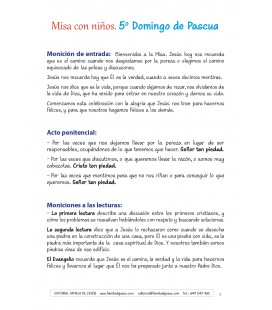 5 Domingo de pascua. Ciclo A