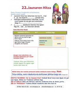 22 euskaraz 2º