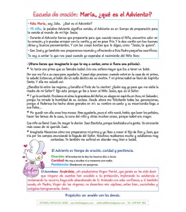 María, ¿qué es el Adviento?