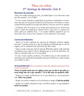 1 Domingo de Adviento. Ciclo B