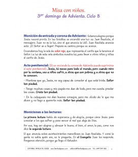 3 Domingo de Adviento. Ciclo B