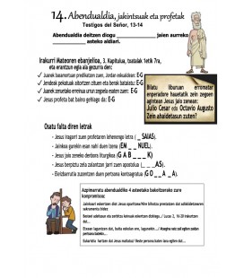 14 Adviento euskaraz