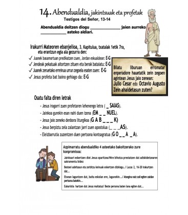 14 Adviento euskaraz