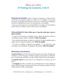 2 Domingo de Cuaresma. Ciclo B