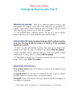 Domingo de Resurrección. Ciclo B