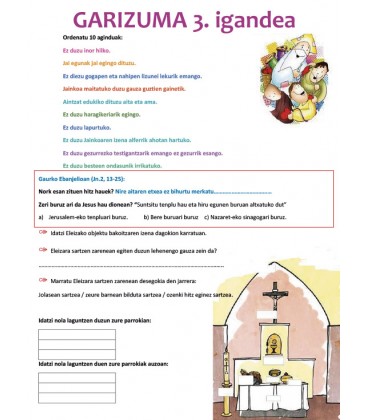 Cuaresma 3 euskaraz