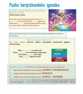 Domingo de pascua - euskaraz