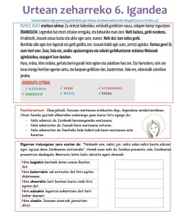 6º domingo tiempo ordinario - euskaraz