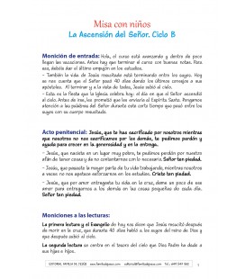 Ascensión del Señor. Ciclo B