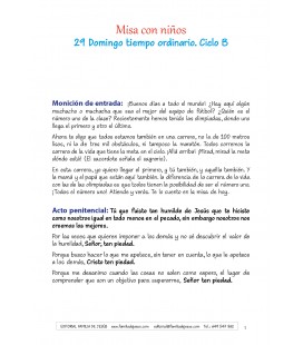 29 Domingo del tiempo ordinario. Ciclo B