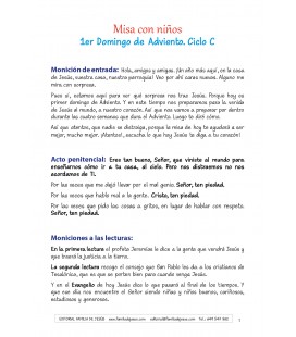 1 Domingo de Adviento. Ciclo C