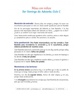 3 Domingo de Adviento. Ciclo C