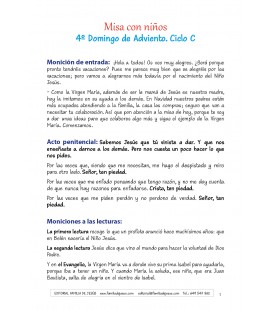 4 Domingo de Adviento. Ciclo C