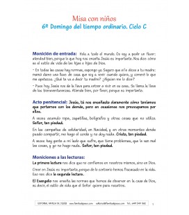 6 Domingo del tiempo ordinario. Ciclo C