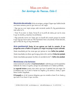 3 Domingo de Pascua. Ciclo C