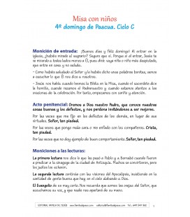 4 Domingo de Pascua. Ciclo C
