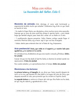 La Ascensión del Señor. Ciclo C