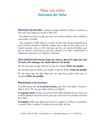 Natividad del Señor