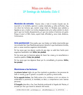 2 Domingo de Adviento. Ciclo C