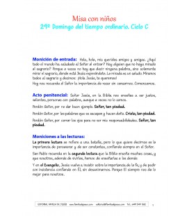 29 Domingo del tiempo ordinario. Ciclo C