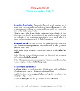 Todos los santos. Ciclo C