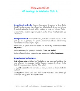 4 domingo de Adviento. Ciclo A