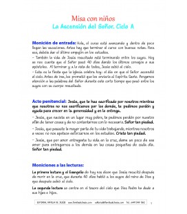 La Ascensión del Señor. Ciclo A