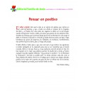 Pensar en positivo