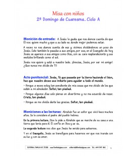 2 Domingo de Cuaresma. Ciclo A