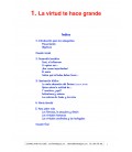 La virtud te hace grande