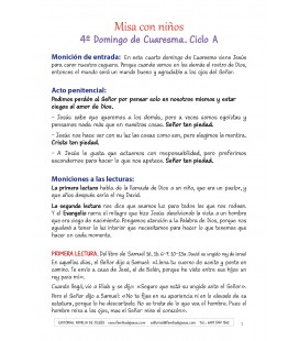 4 Domingo de Cuaresma. Ciclo A