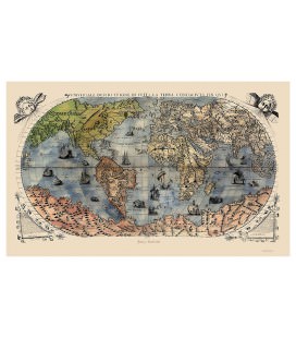 MAPAMUNDI (pequeño: 30 cm. x 47,5 cm.)