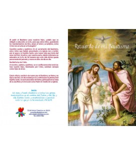 Recuerdo de mi Bautismo