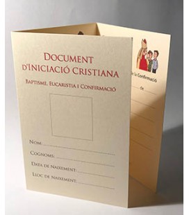 Document d'Iniciació Cristiana
