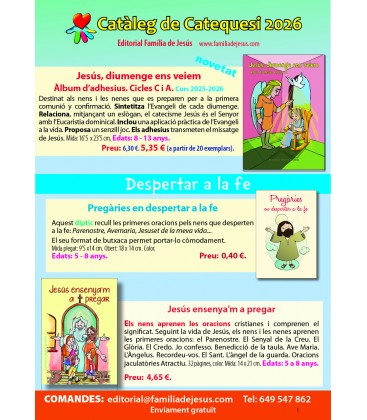 Catàleg Catequesi 2025